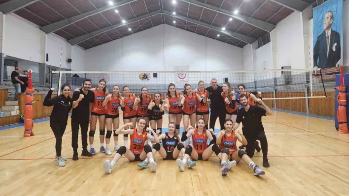 Eczacıbaşı 2. Lig Voleybol Takımı, 3'te 3 yaptı