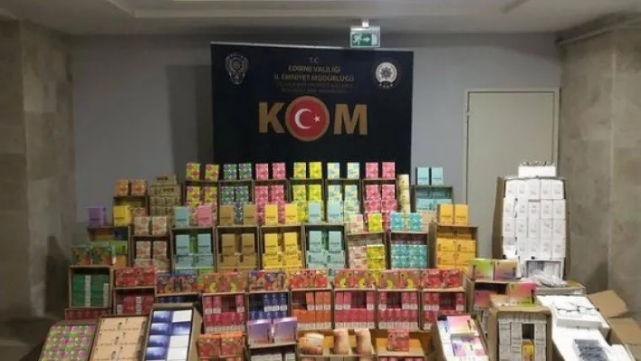 Edirne'de 6 buçuk milyonluk kaçakçılık operasyonunda 1 tutuklama