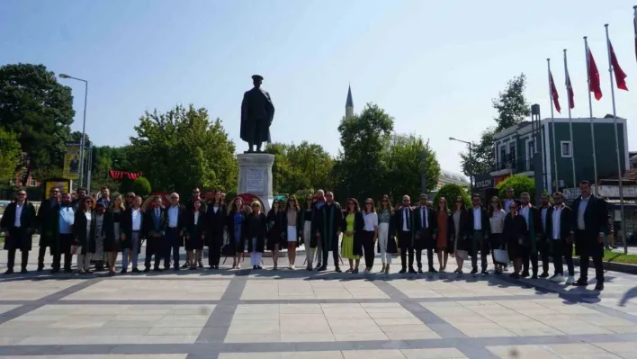 Edirne'de adli yılın başlaması nedeniyle tören düzenlendi