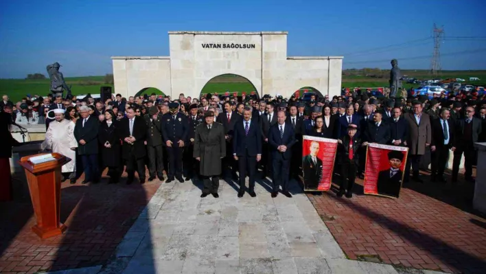 Edirne'de Çanakkale şehitleri düzenlenen törenle anıldı