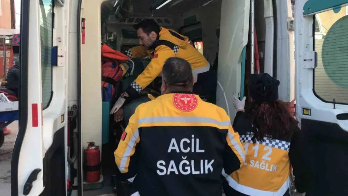 Edirne'de motosiklet sürücüsü, çarptığı yayayı yaralı halde bırakıp kaçtı