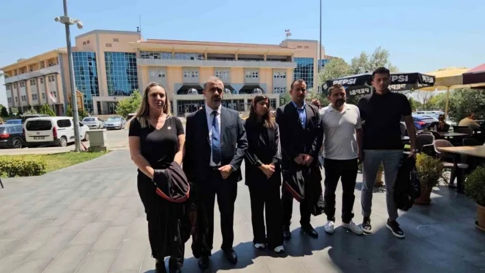 Edirne'de okul bahçesindeki cinayet davasının duruşması görüldü