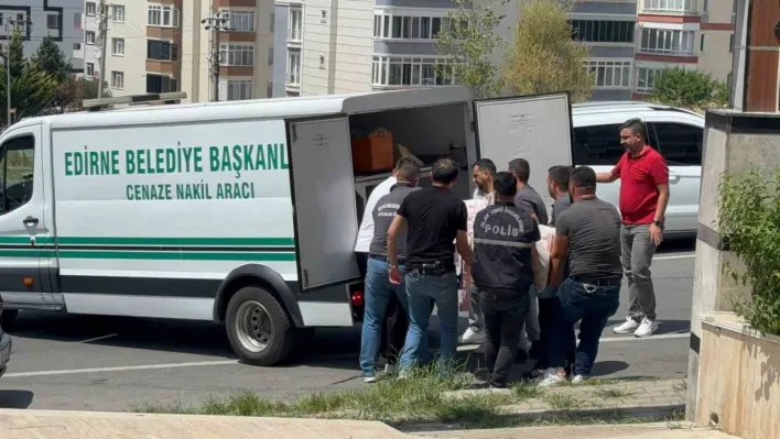 Edirne'de şüpheli ölüm