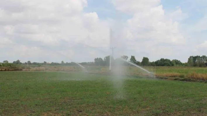 Edirne'de tarımsal sulama projesine 30 milyon liralık bütçe ayrıldı