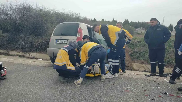 Edirne'de trafik kazası: 5 yaralı