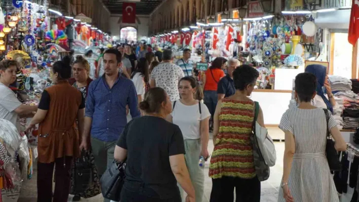 Edirne'deki tarihi çarşılarda 'Kurban Bayramı' hareketliliği başladı