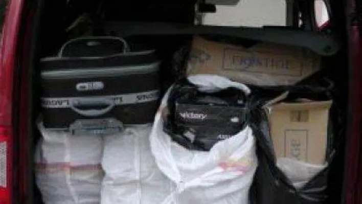 Edirne'de kaçak sigara operasyonu