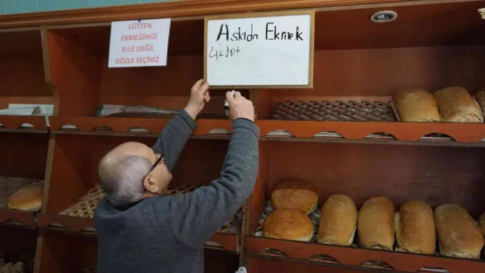 Edirneli esnaftan 'Askıda Ekmek' uygulaması