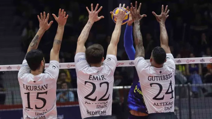 Efeler Ligi: Altekma: 2 - Fenerbahçe Medicana: 3