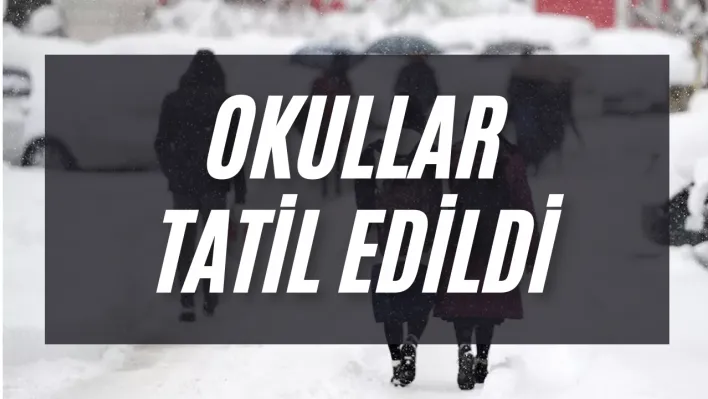 Eğitime Kar Engeli: 21 Şubat'ta Okullar Tatil Edildi