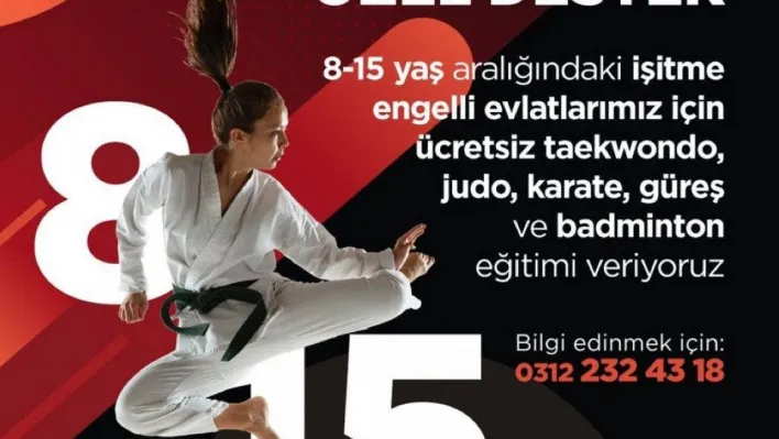 EGO Spor'dan 'Özel Çocuklara Özel Destek'