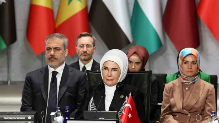 Emine Erdoğan: 'İsrail devletinin Uluslararası Ceza Mahkemesi'nde yargılanmasını talep ediyorum'