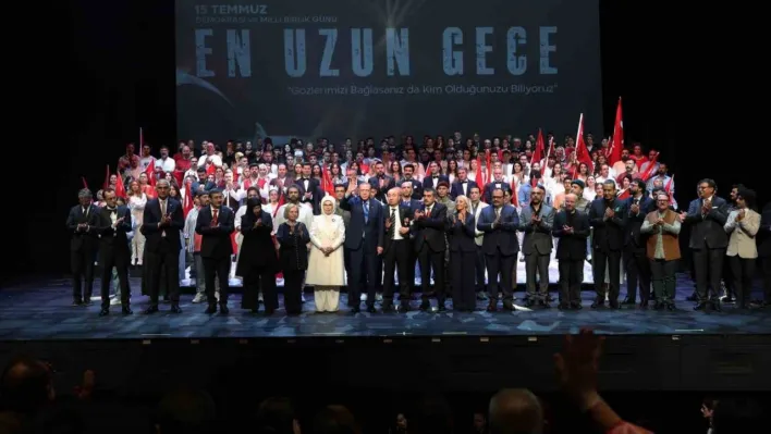 Emine Erdoğan'dan 'En Uzun Gece' destanının ilk temsiline ilişkin paylaşım