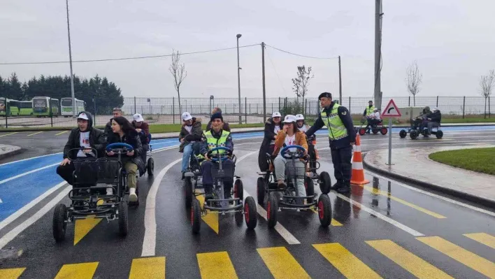 En 'özel' trafik heyecanı