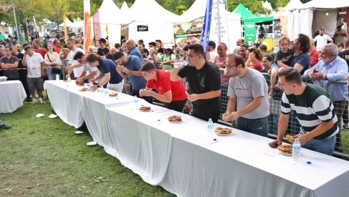 En çok yiyenlerin kazandığı festival