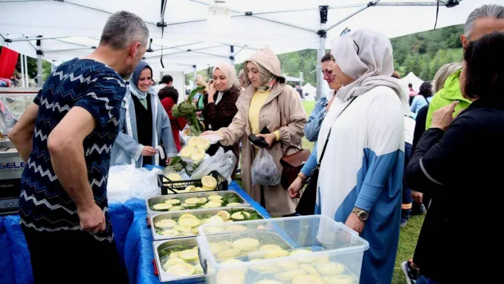 Enginar cennetinde renkli festival