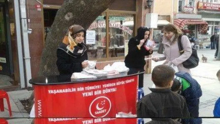 Erbakan Haftasında stant açtılar
