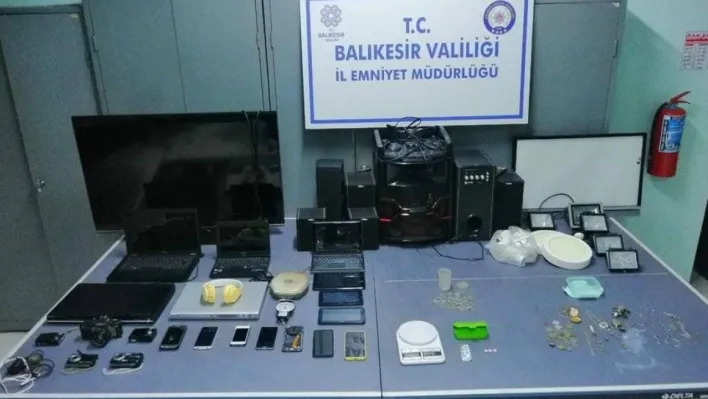 Erdek'te Emniyet'ten hırsızlık operasyonu