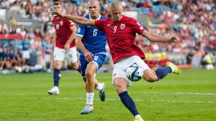 Erling Haaland, Norveç'in en golcü 2. futbolcusu oldu