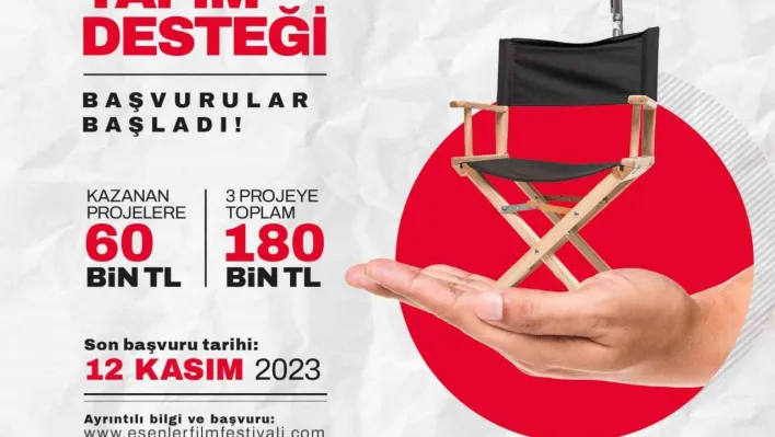 Esenler Kısa Film yapım desteği başvuruları başladı