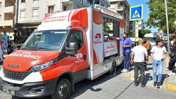 Esenyurt Belediyesi'nden sınav günü öğrencilere ikram desteği
