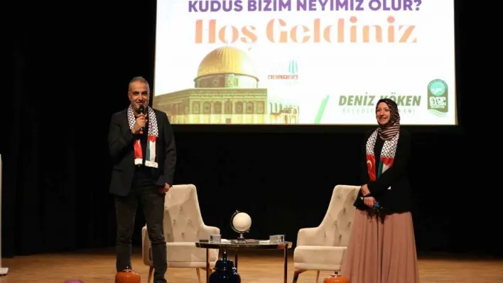 Eyüpsultan'da 'Kudüs Bizim Neyimiz Olur' semineri