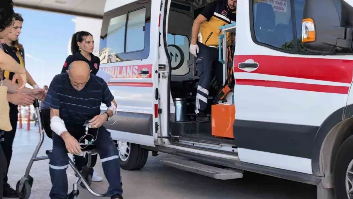 Fabrikada görünmez kaza