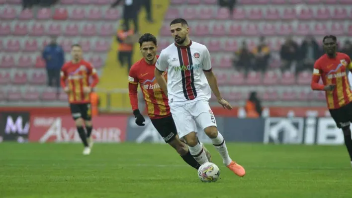 Fatih Karagümrük ile Kayserispor 7. randevuda