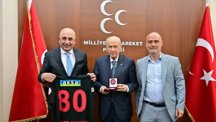 Fatih Karagümrük'ten, MHP lideri Bahçeli'ye ziyaret