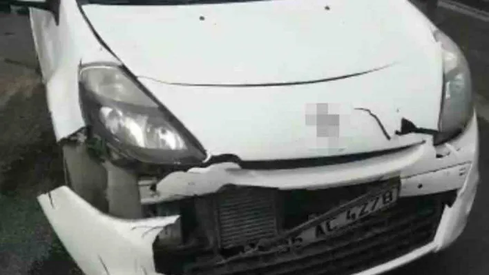 Fatih Sultan Mehmet Köprüsü'nde kaza: 1 yaralı