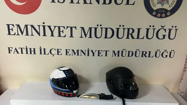 Fatih'te motosikletli şüpheliler haraç istedikleri mekanı kurşunladı