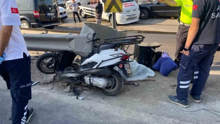 Feci kazada ölen motosiklet sürücüsünün kimliği belli oldu