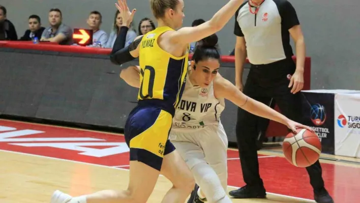 Fenerbahçe deplasmanda Yalova VİP'i 1 sayı farkla yendi