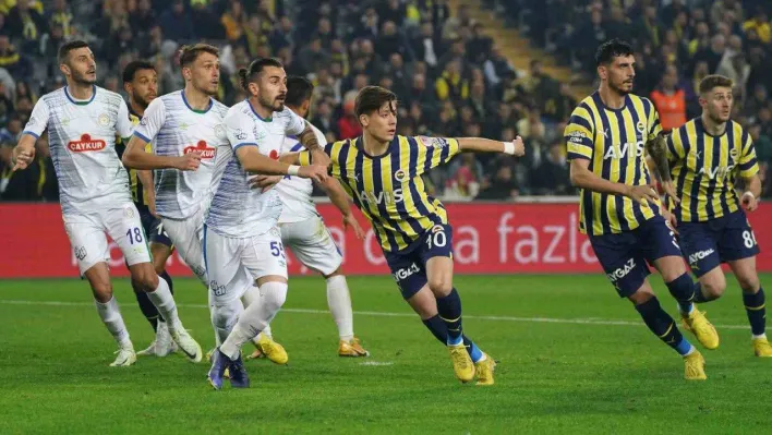 Fenerbahçe ile Çaykur Rizespor 43. randevuda