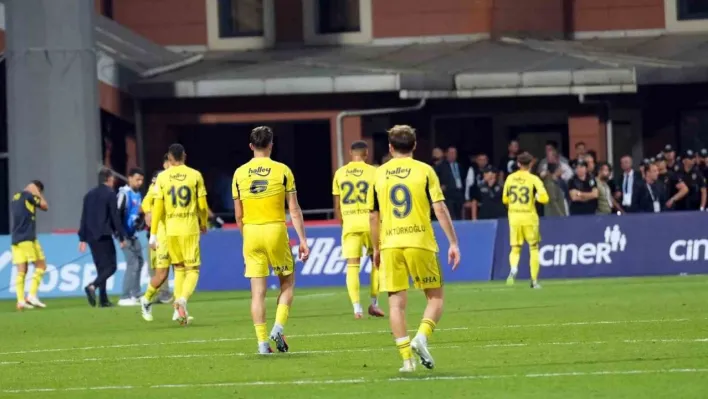 Fenerbahçe, Kasımpaşa'ya 12 maç sonra puan kaybetti