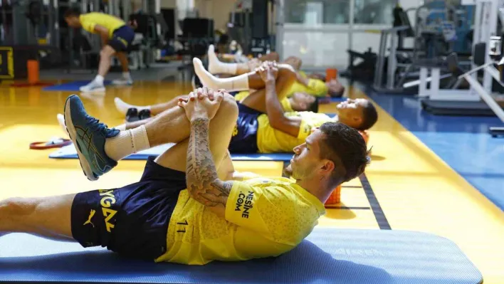 Fenerbahçe salonda çalıştı