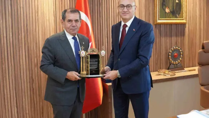 Galatasaray Başkanı Dursun Özbek'ten Cumhuriyet Başsavcısı Barış Duman'a ziyaret