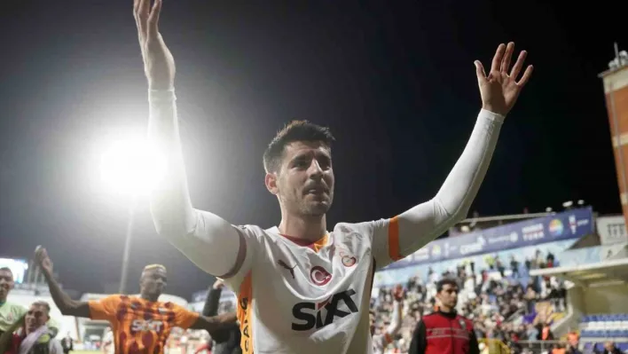 Galatasaray'da galibiyet 3'lüsü Alvaro Morata'dan
