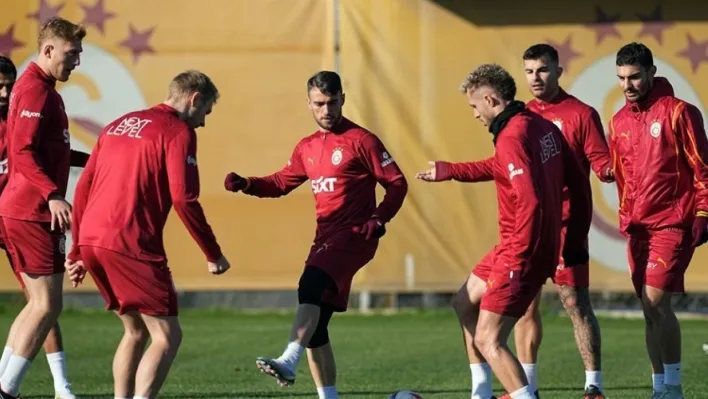 Galatasaray, Göztepe maçı hazırlıklarını sürdürdü