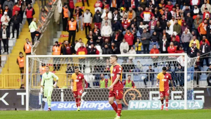 Galatasaray ligde 5. kez berabere kaldı