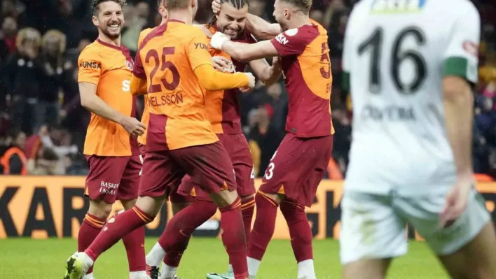 Galatasaray ligde 6 maçtır kaybetmiyor