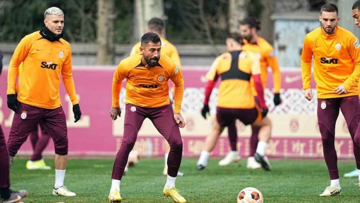 Galatasaray, Sparta Prag maçı hazırlıklarını sürdürdü