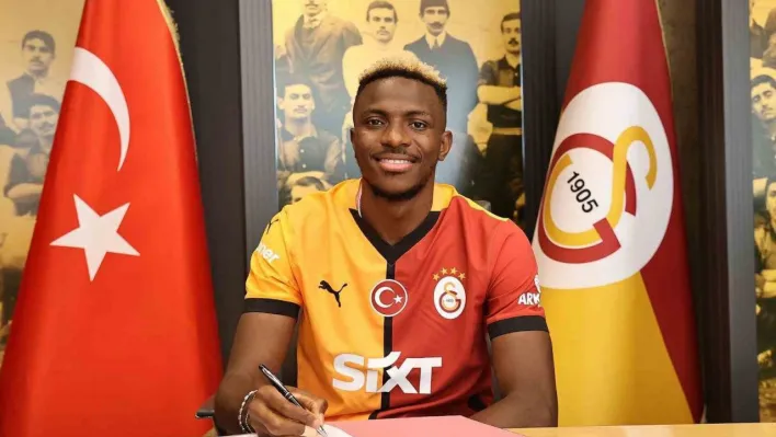 Galatasaray, Victor Osimhen'i kadrosuna kattı