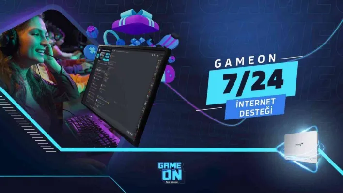 Gameon kesintisiz internet destek hizmetine başladı