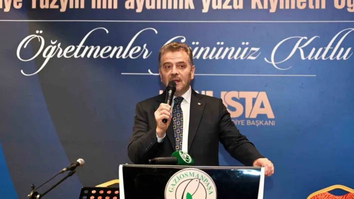 Gaziosmanpaşa Belediye Başkanı Usta, 24 Kasım'da ilçedeki öğretmenleri ağırladı