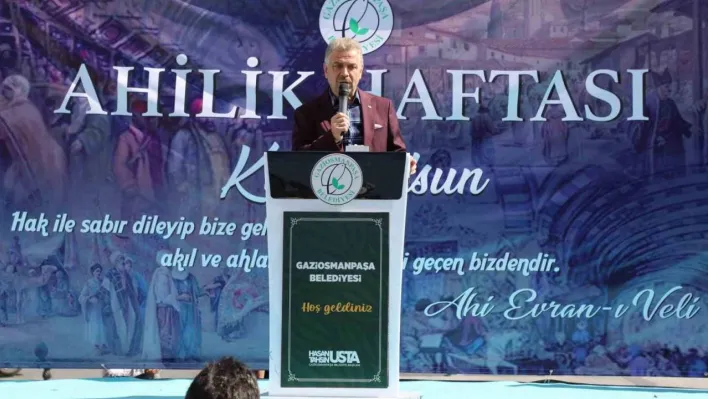 Gaziosmanpaşa'da Ahilik Haftası törenle kutlandı