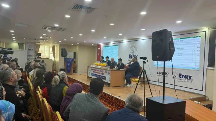 Gaziosmanpaşa İstanbul Vadi Evleri 1. Kısım 2. Etap Kentsel Dönüşüm Projesi'nde hak sahipleri belirlendi