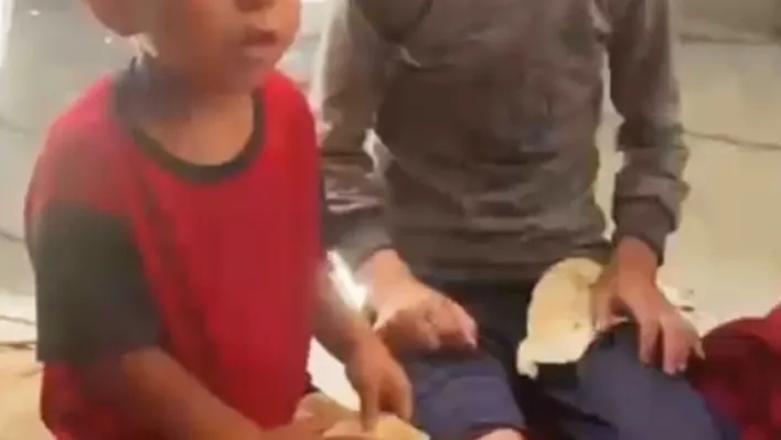 Gazze'de 7 ay sonra sofraya gelen et sevindirdi