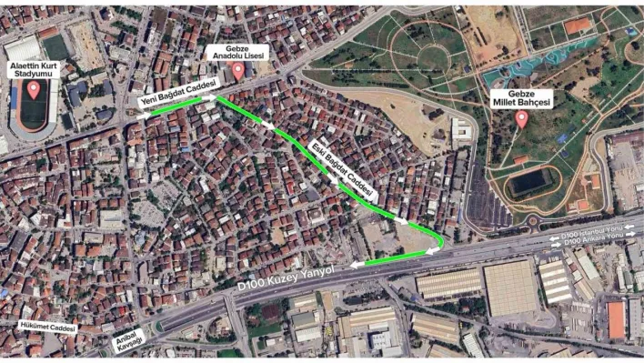 Gebze'de yeni trafik dolaşım planı hayata geçiyor