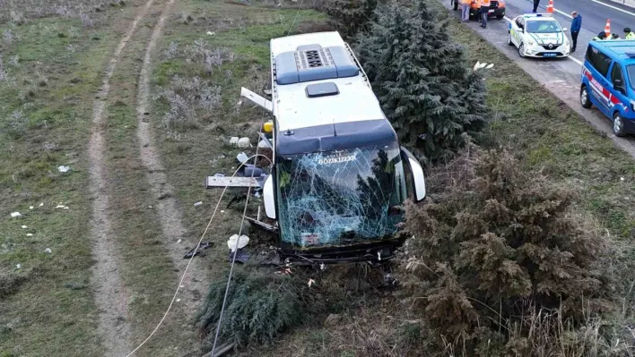 Gelibolu'daki otobüs kazasında yaralı sayısı 37'ye çıktı